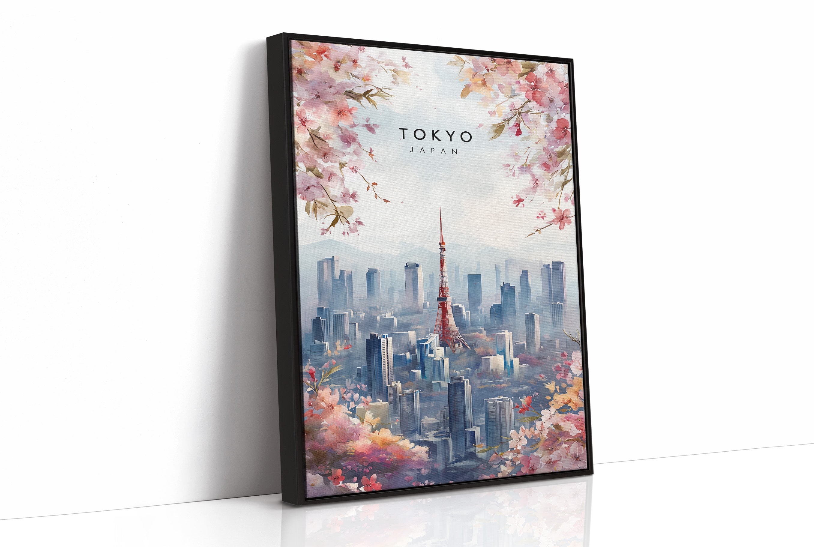 Cherry Blossoms Crown Tokyo's Steel Heart
