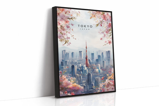 Cherry Blossoms Crown Tokyo's Steel Heart