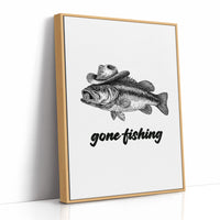 Gone Fishing Cowboy Bass