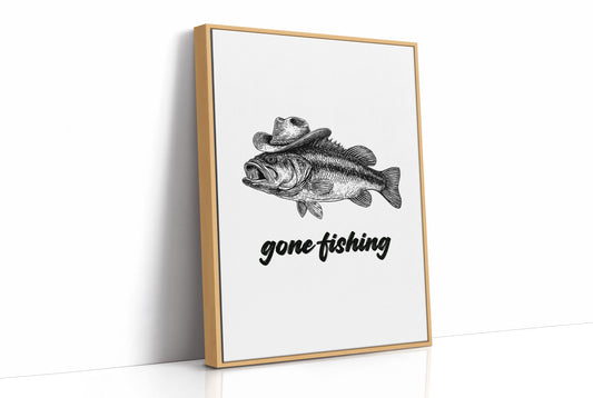 Gone Fishing Cowboy Bass