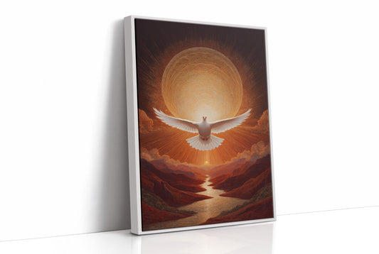 Divine Messenger Over Golden Canyon