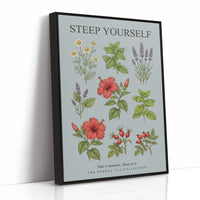 Steep Yourself: Vintage Herbal Tea Chart