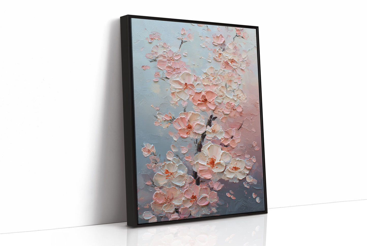 Blush Petals Dance In Spring