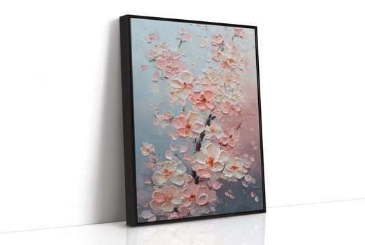 Blush Petals Dance In Spring