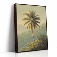 A Solitary Palm's Embrace