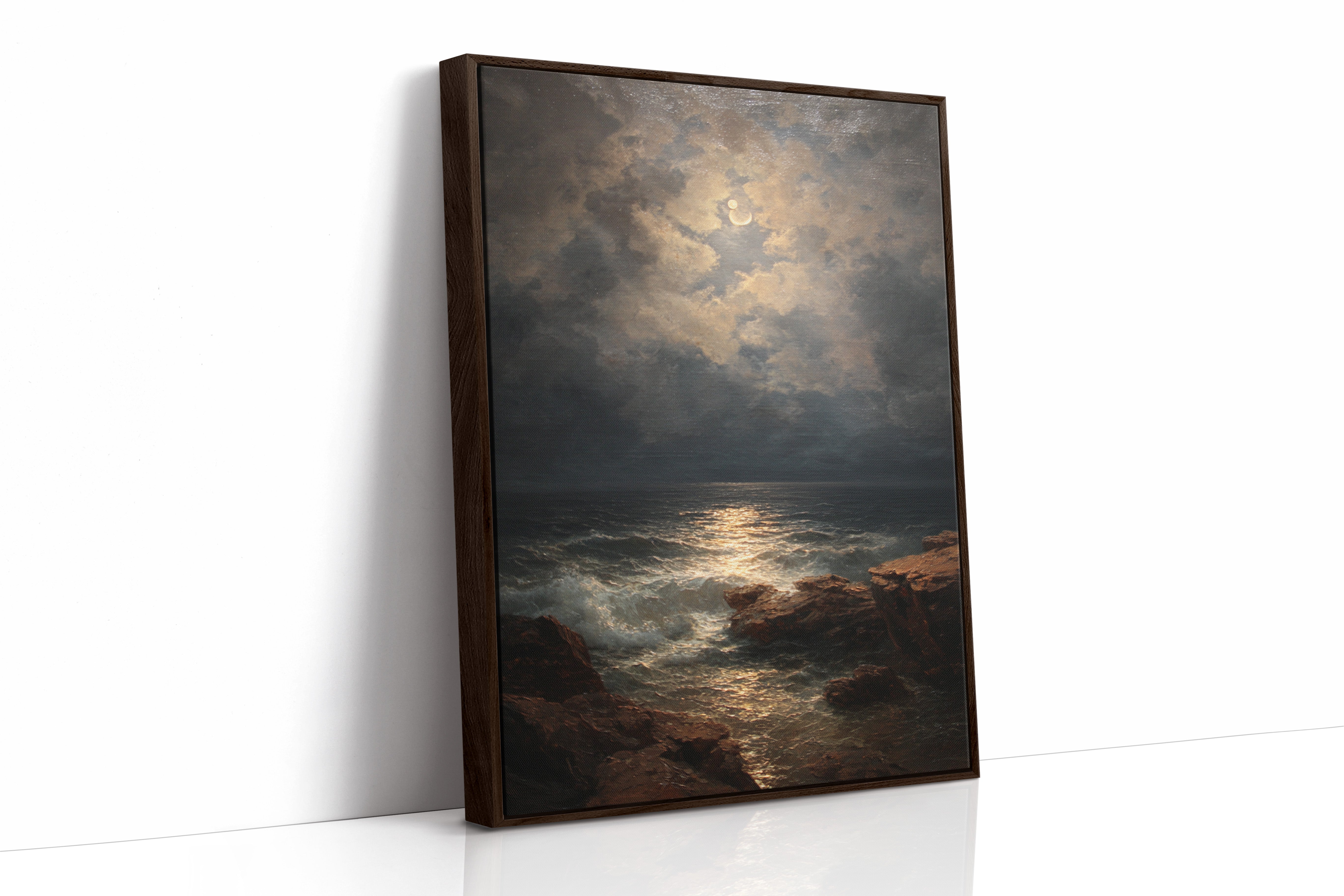 Tides Under a Silver Veil