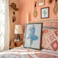 Sunkissed Steps in Blue