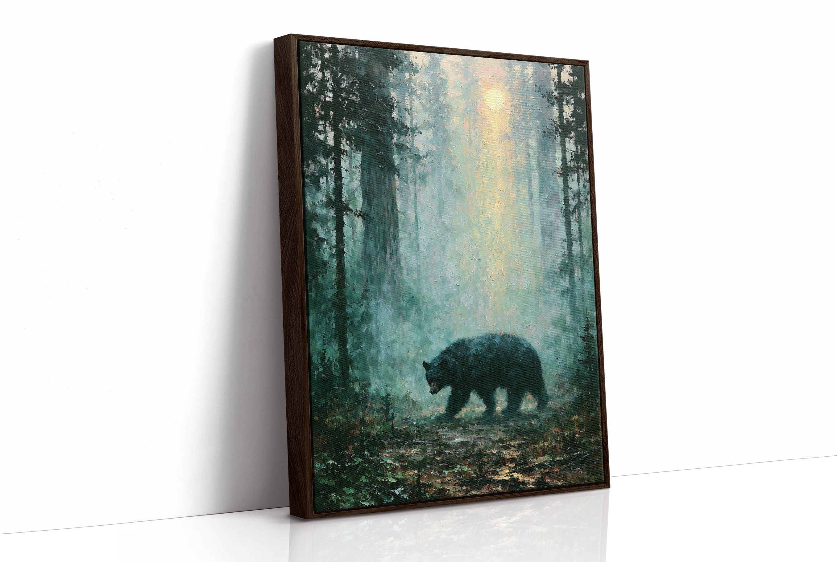 Bear Crossing at First Light