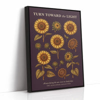 Turn Toward the Light: Vintage Sunflower Chart