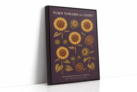 Turn Toward the Light: Vintage Sunflower Chart