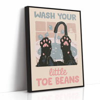Hygiene Reminder, Paws Up Edition