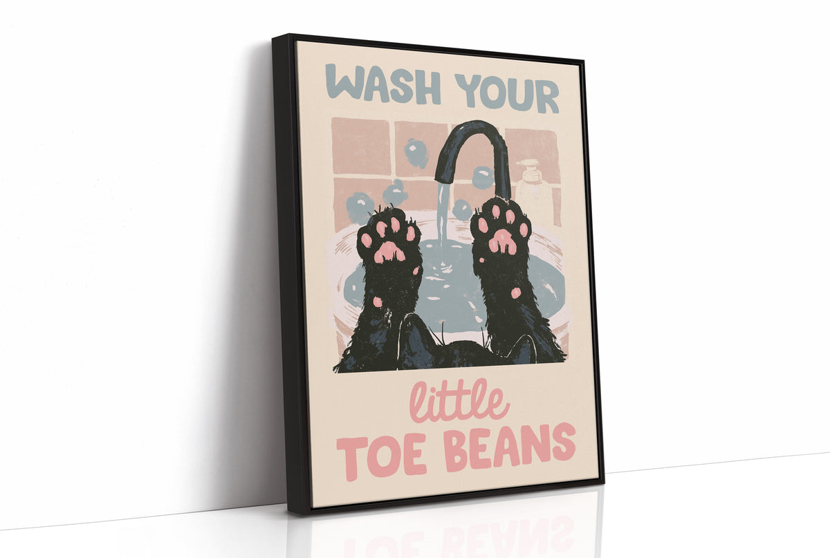 Hygiene Reminder, Paws Up Edition