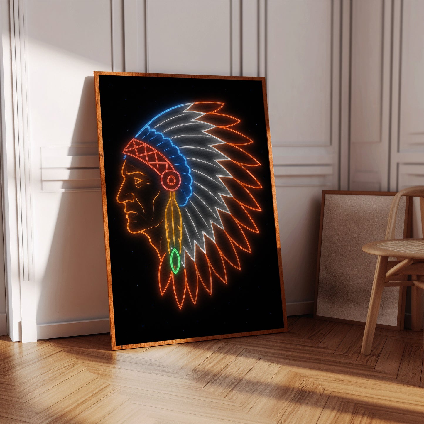 Neon Headdress Tribute