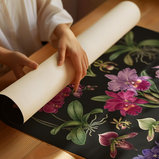 Stay Exotic: Vintage Orchid Chart