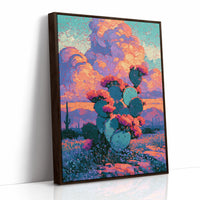 Prickly Pear at Sunset Bloom