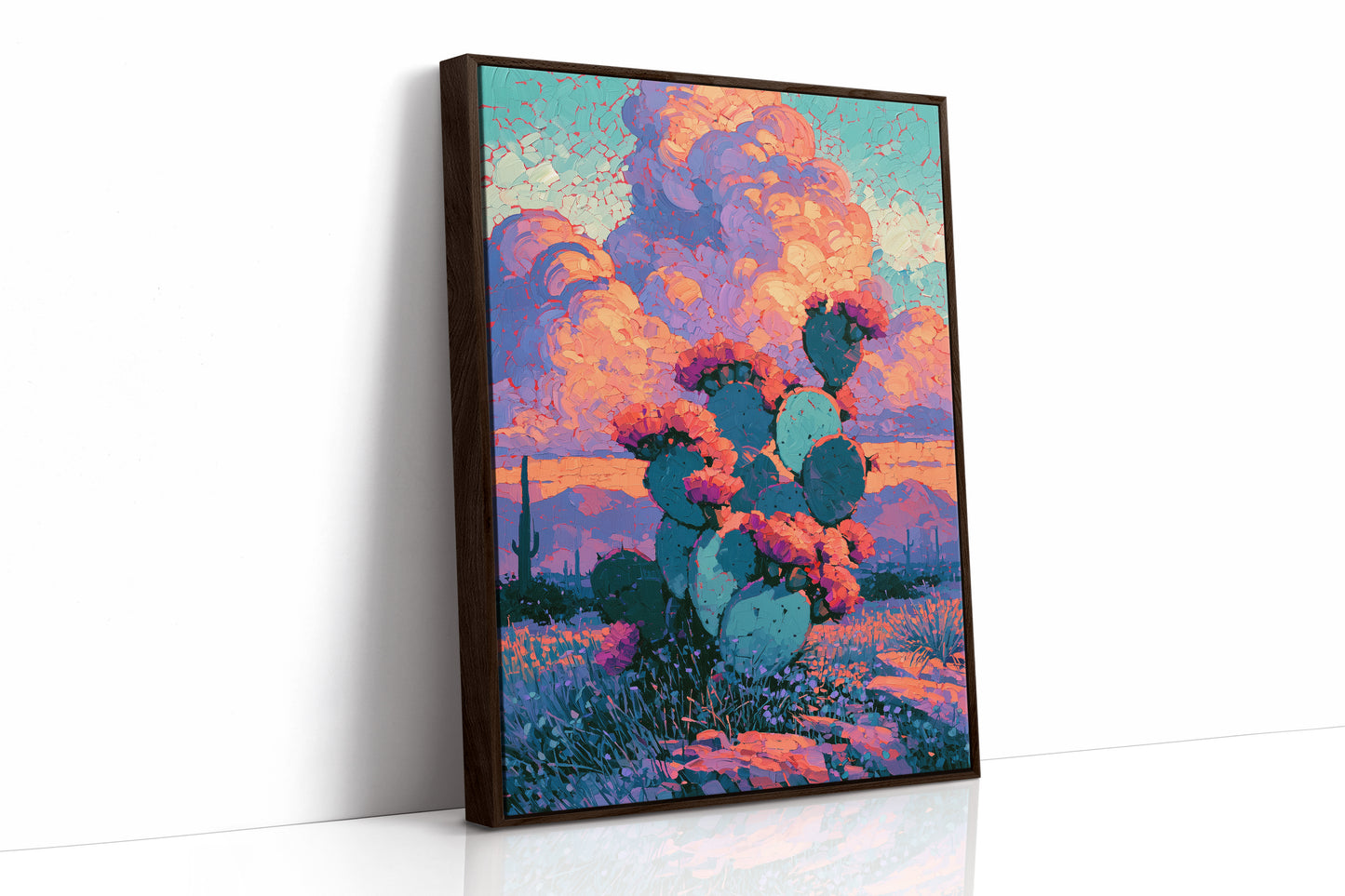 Prickly Pear at Sunset Bloom
