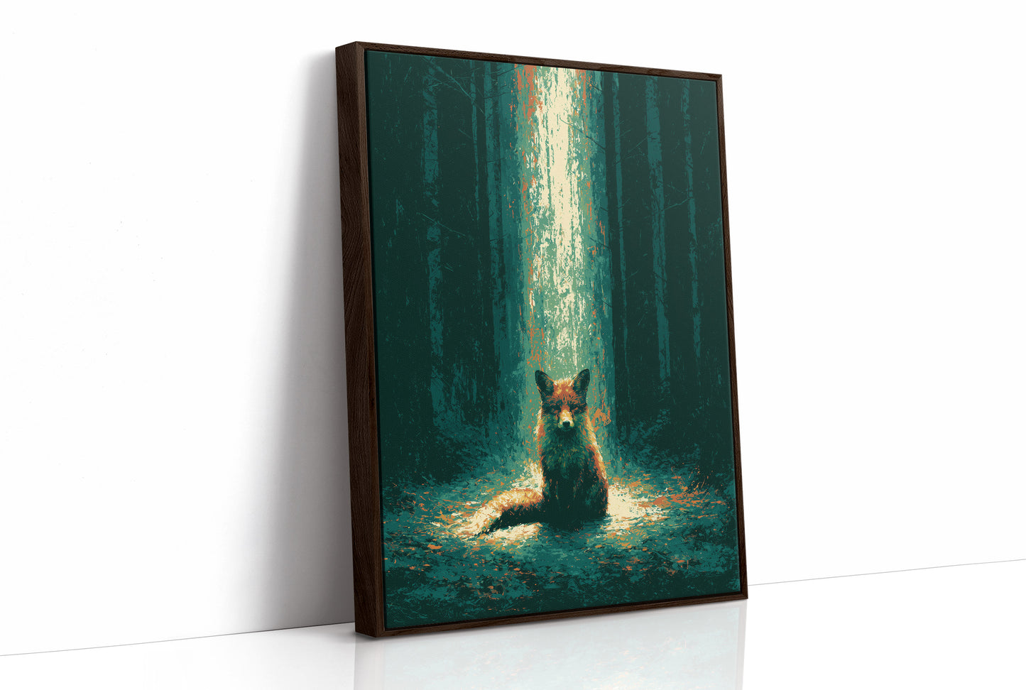 Fox in the Amber Beam
