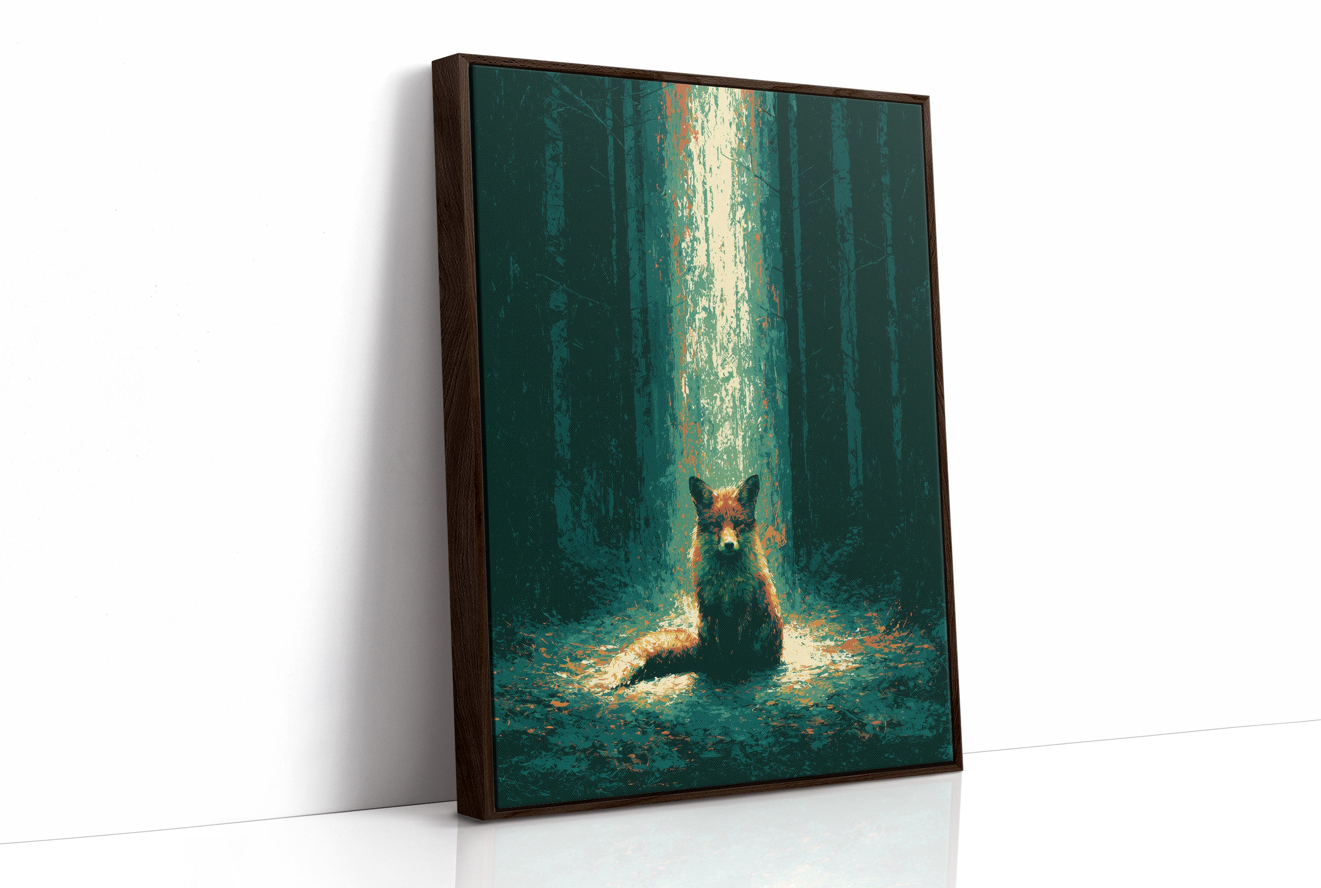 Fox in the Amber Beam
