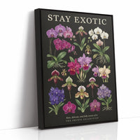 Stay Exotic: Vintage Orchid Chart