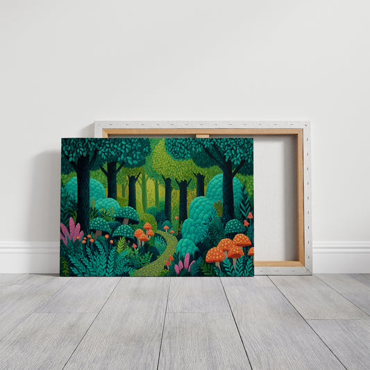 Secret Paths Between Magic Mushrooms