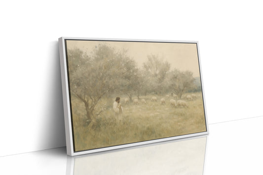 Shepherd Among the Blossoming Grove