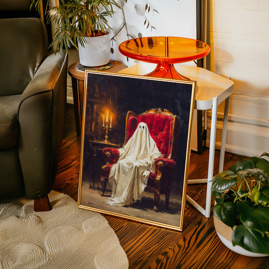 The Silent Watcher in Velvet