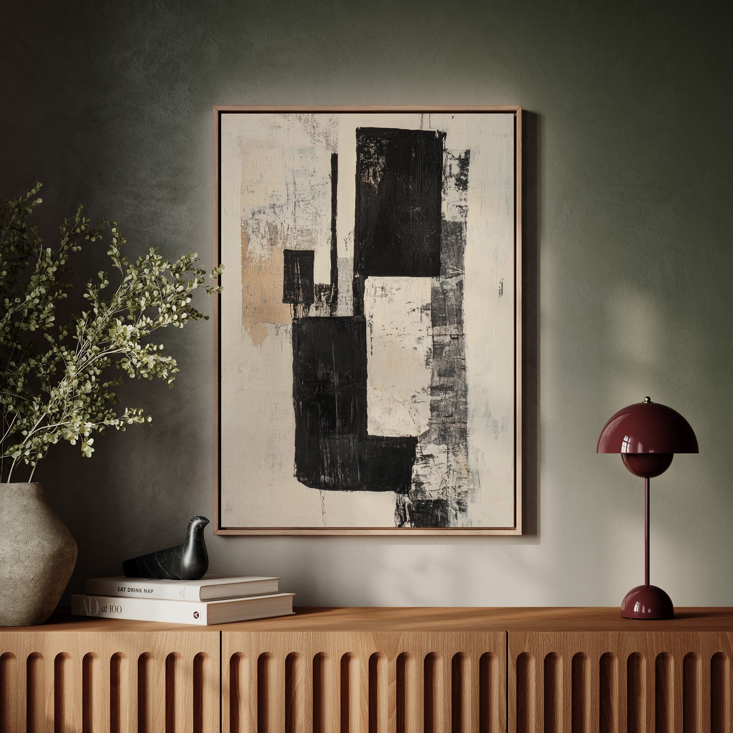 Concrete Poetry In Black And White