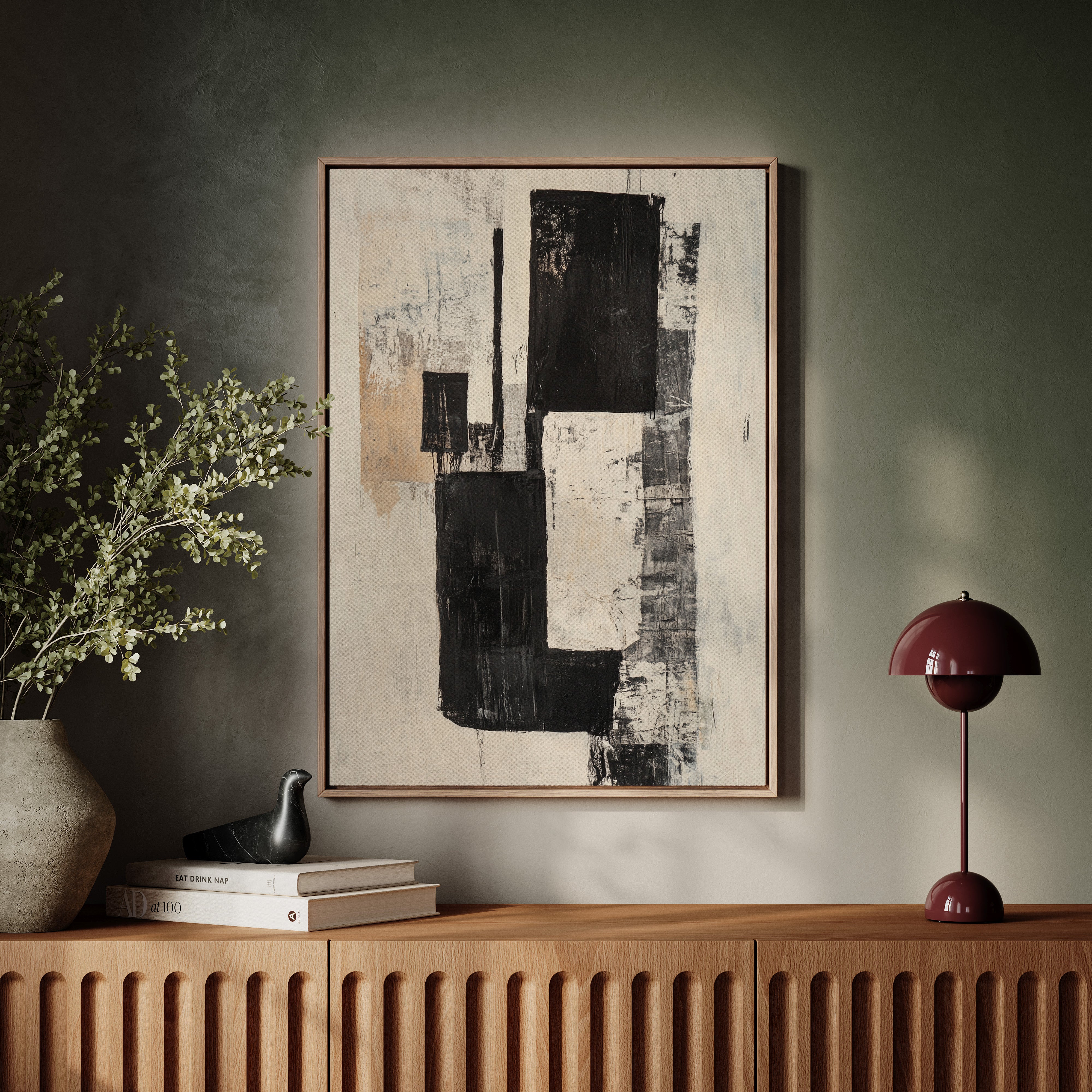 Concrete Poetry In Black And White