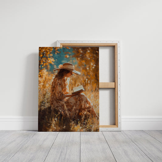 Golden Hour Among Forgotten Pages