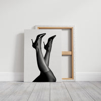 Elegant Silhouette: Stilettos in Motion