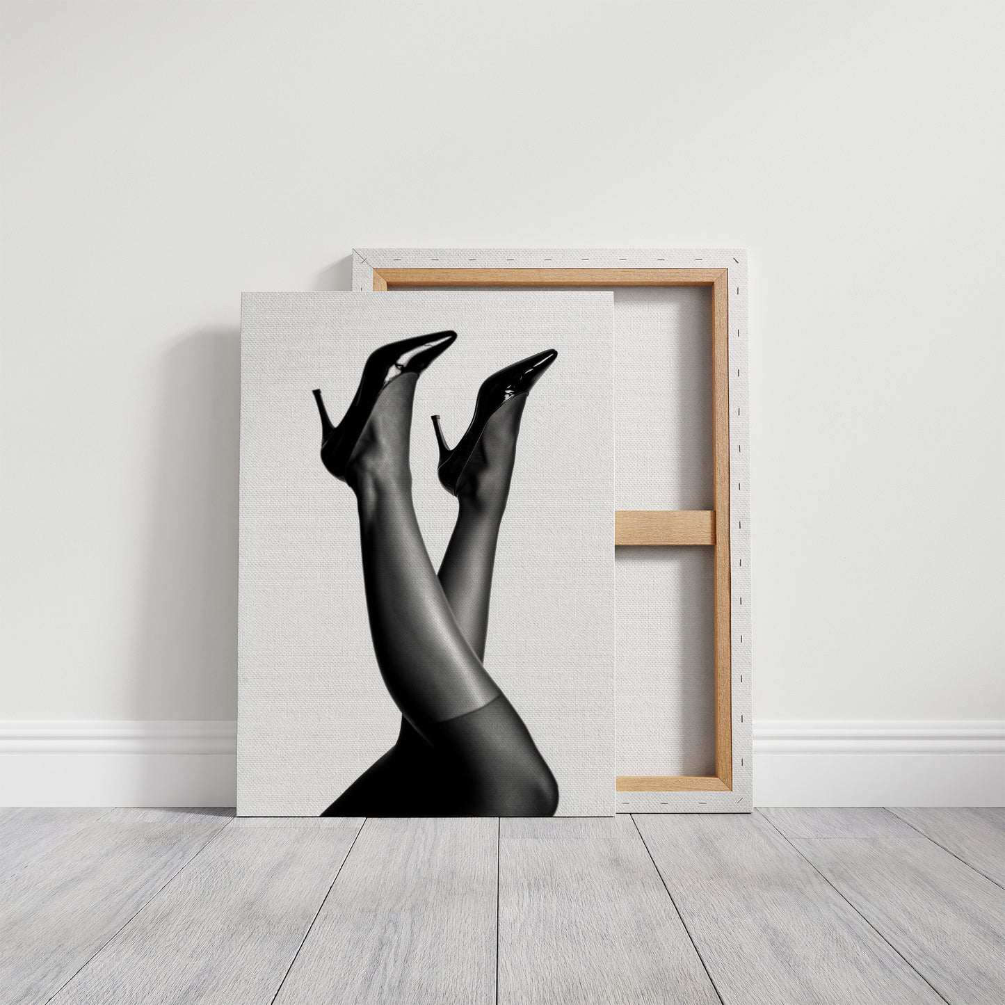 Elegant Silhouette: Stilettos in Motion