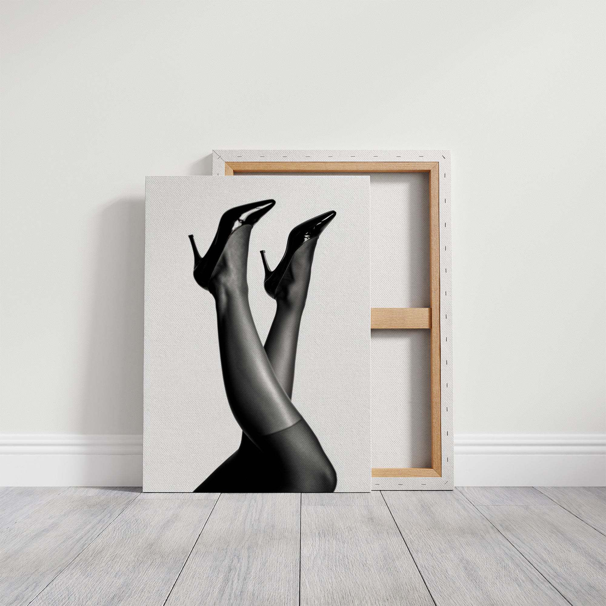 Elegant Silhouette: Stilettos in Motion