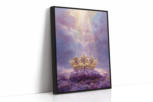 Heavenly Crown Amid Violet Skies
