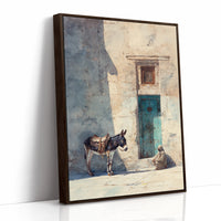 Respite Beneath the Sunlit Door