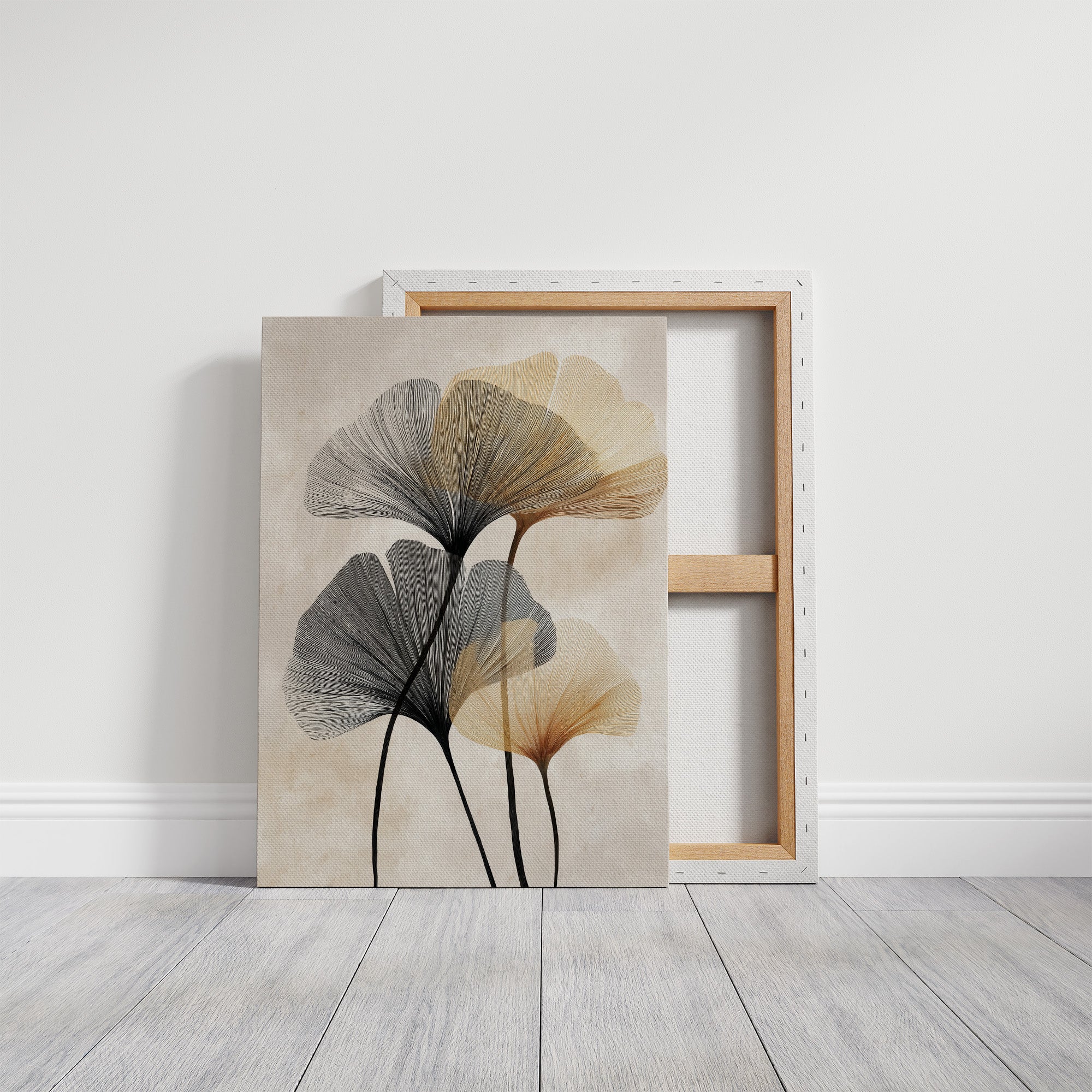 Ginkgo Leaves Dance Above Spirits