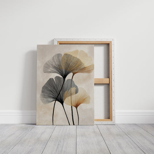 Ginkgo Leaves Dance Above Spirits