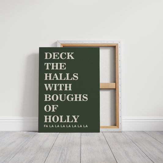 Yuletide Lyrics In Forest Green