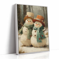 Snow Friends Share Winter's Secret Tales