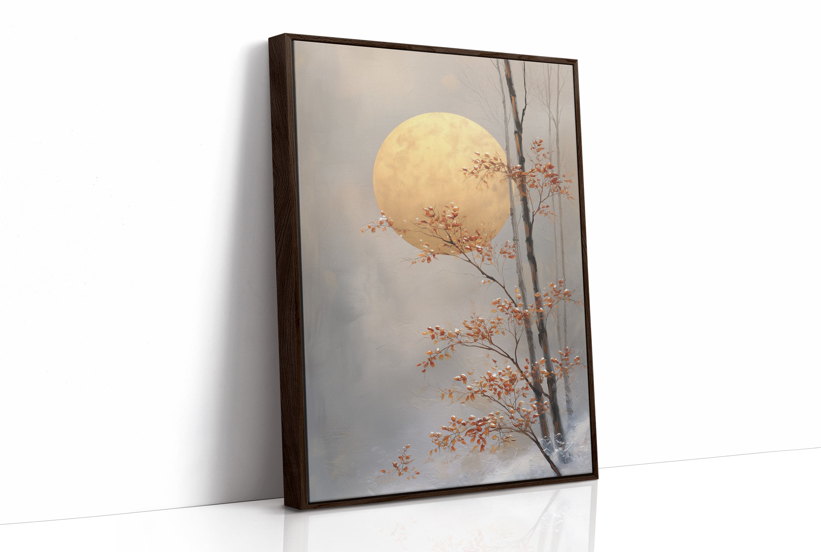 Maple Leaves Dance By Moonlight