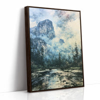 Granite Peaks Through Morning Mist