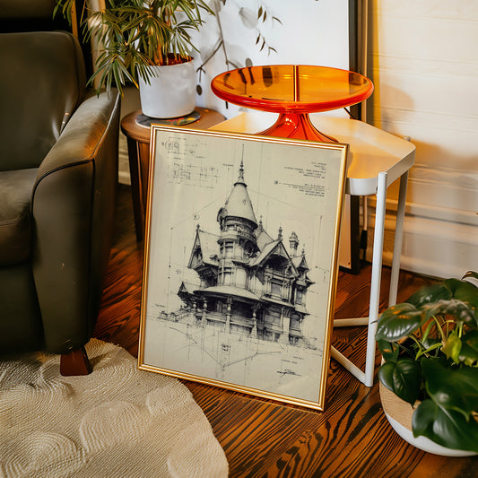 Blueprints of Forgotten Elegance