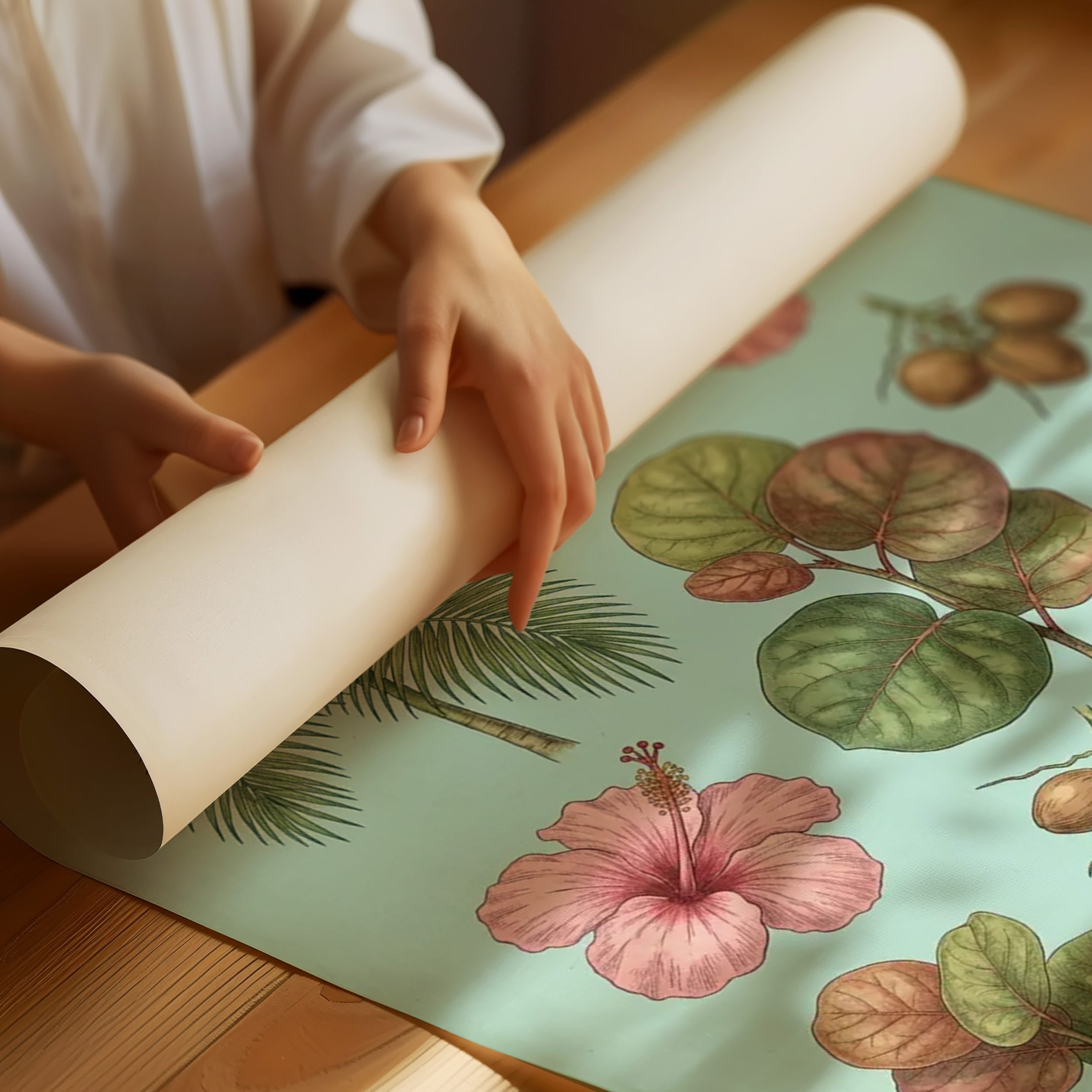 Salt Air, Don't Care: Vintage Coastal Botanical Chart