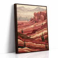 Canyon in Marquetry