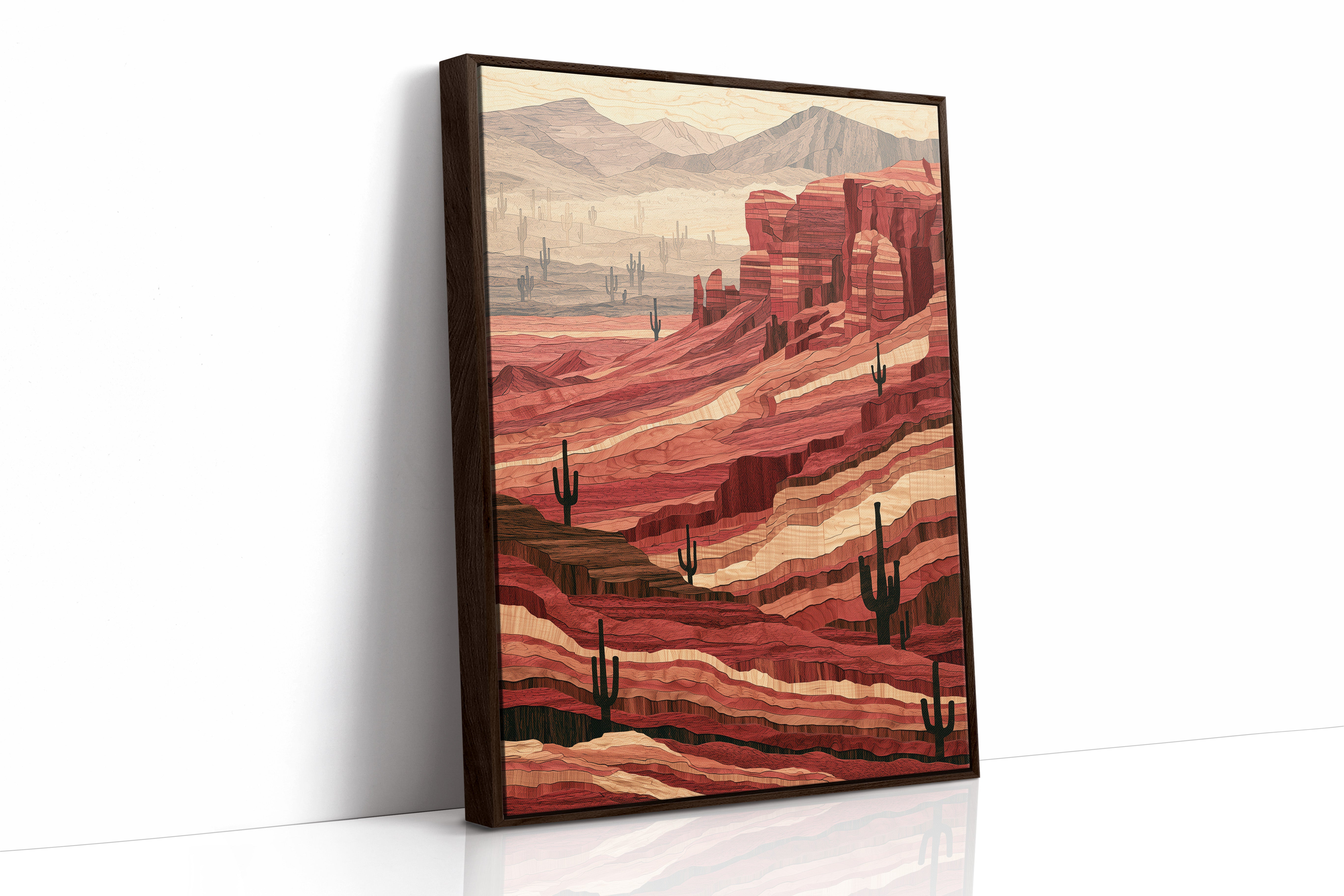 Canyon in Marquetry