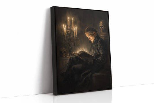 Ancient Tomes By Candlelight Glow