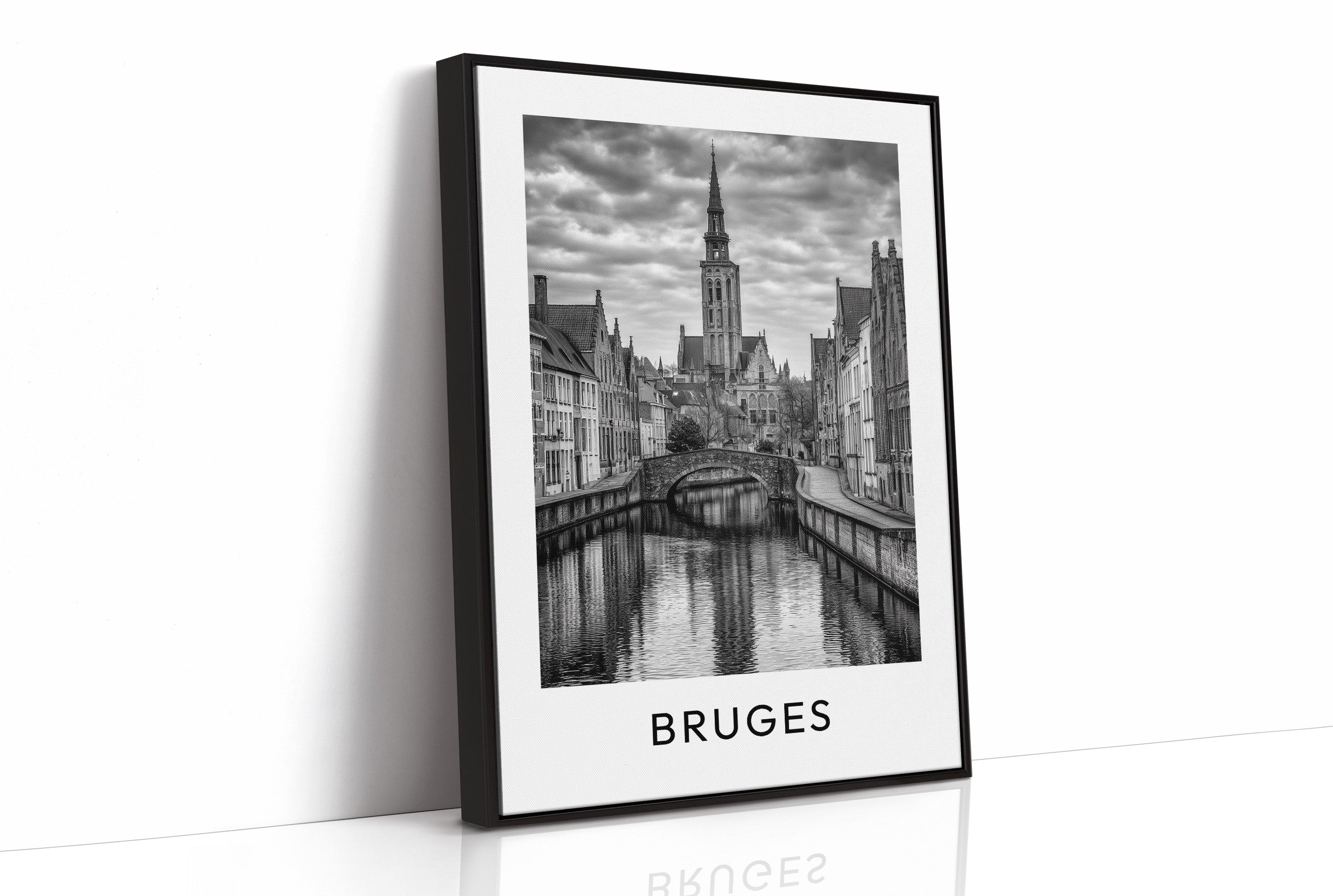 Bruges, Bridge and Spire