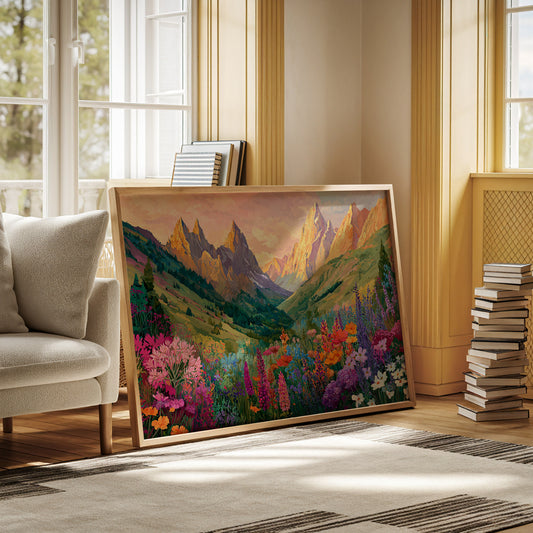 Alpine Meadows Paint Summer's Glory