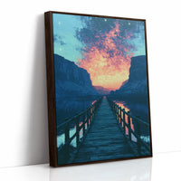 Boardwalk Into a Burning Sky