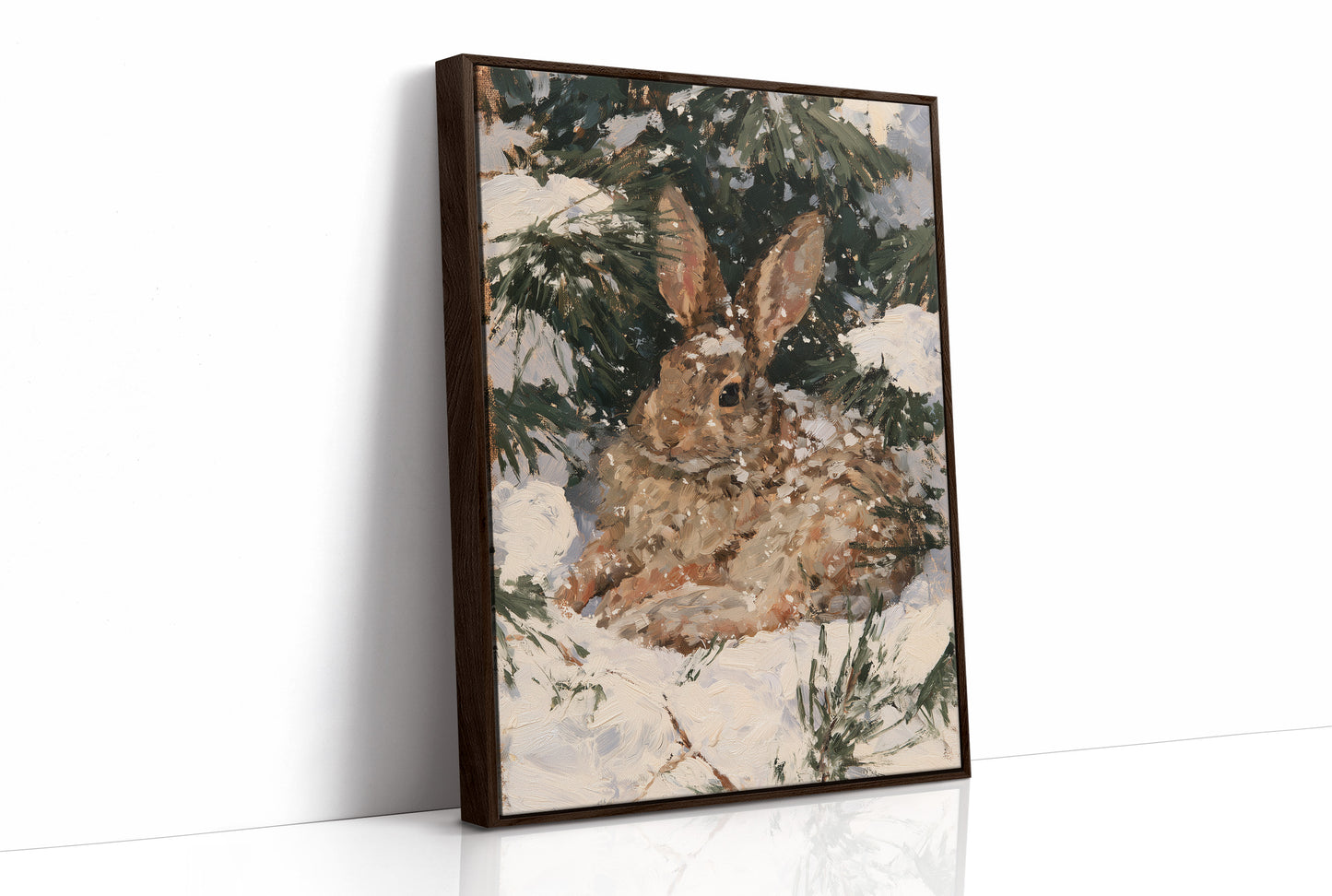 Winter Rabbit Hideaway
