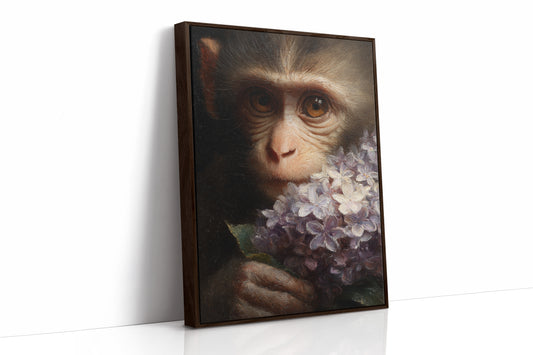 Innocence Cradled By Blooms